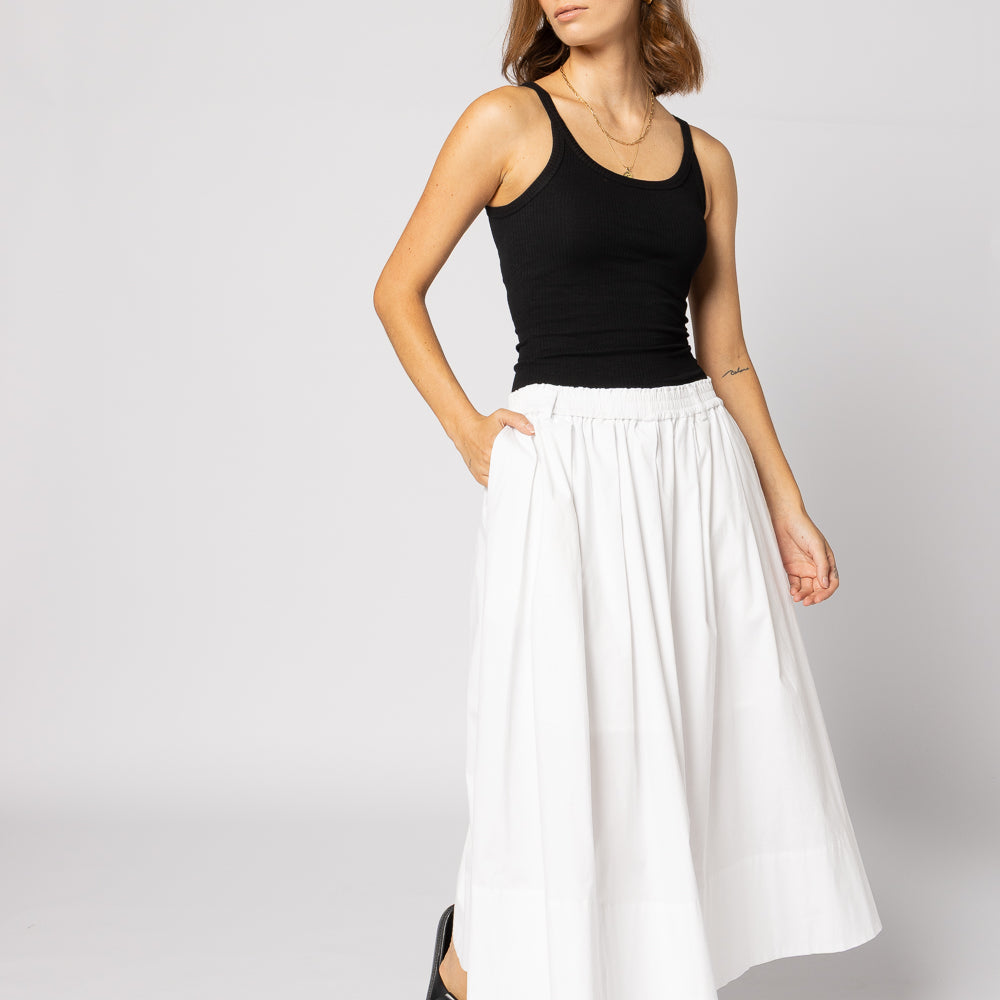 
                  
                    DIRECTION SKIRT-WHITE
                  
                