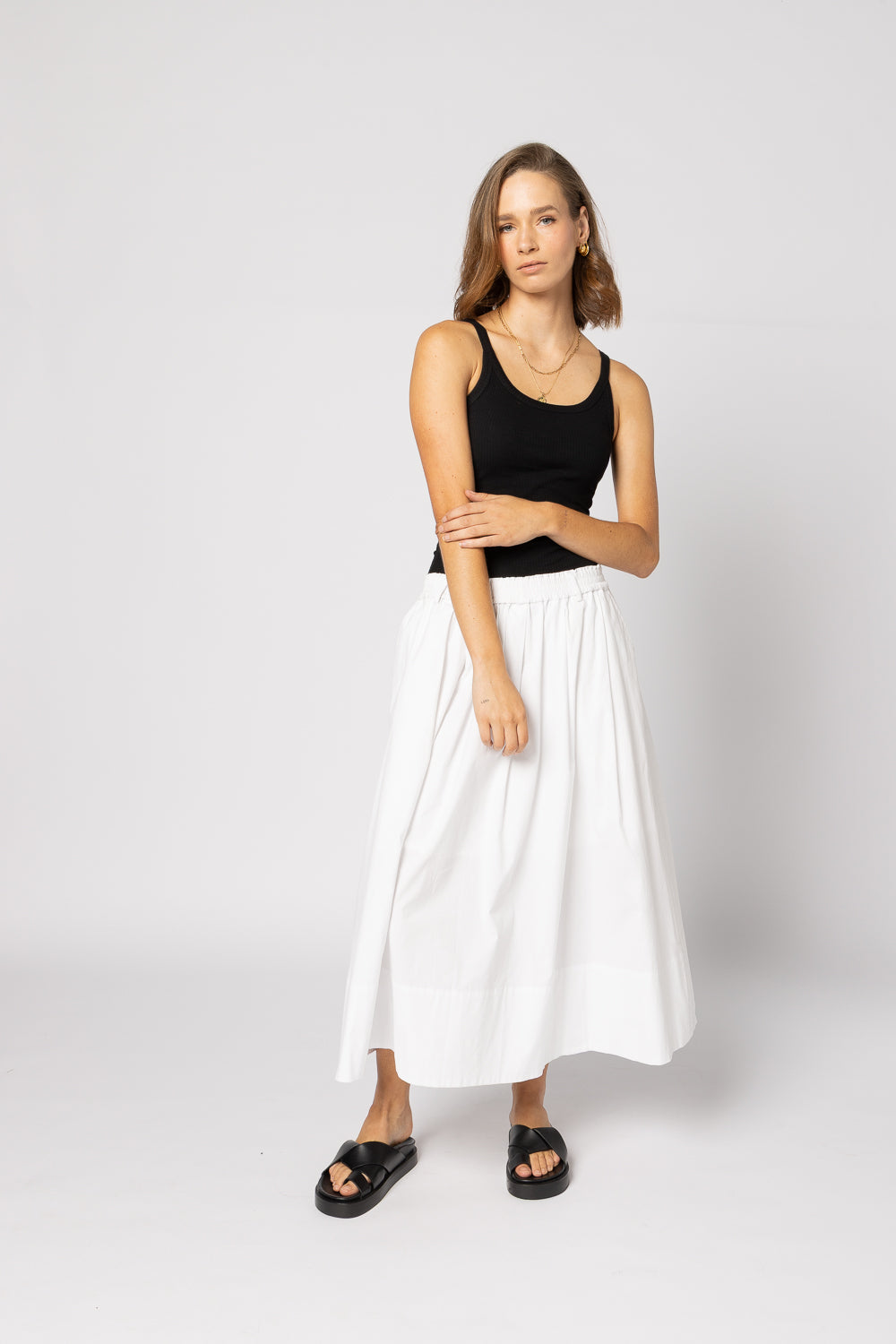 
                  
                    DIRECTION SKIRT-WHITE
                  
                