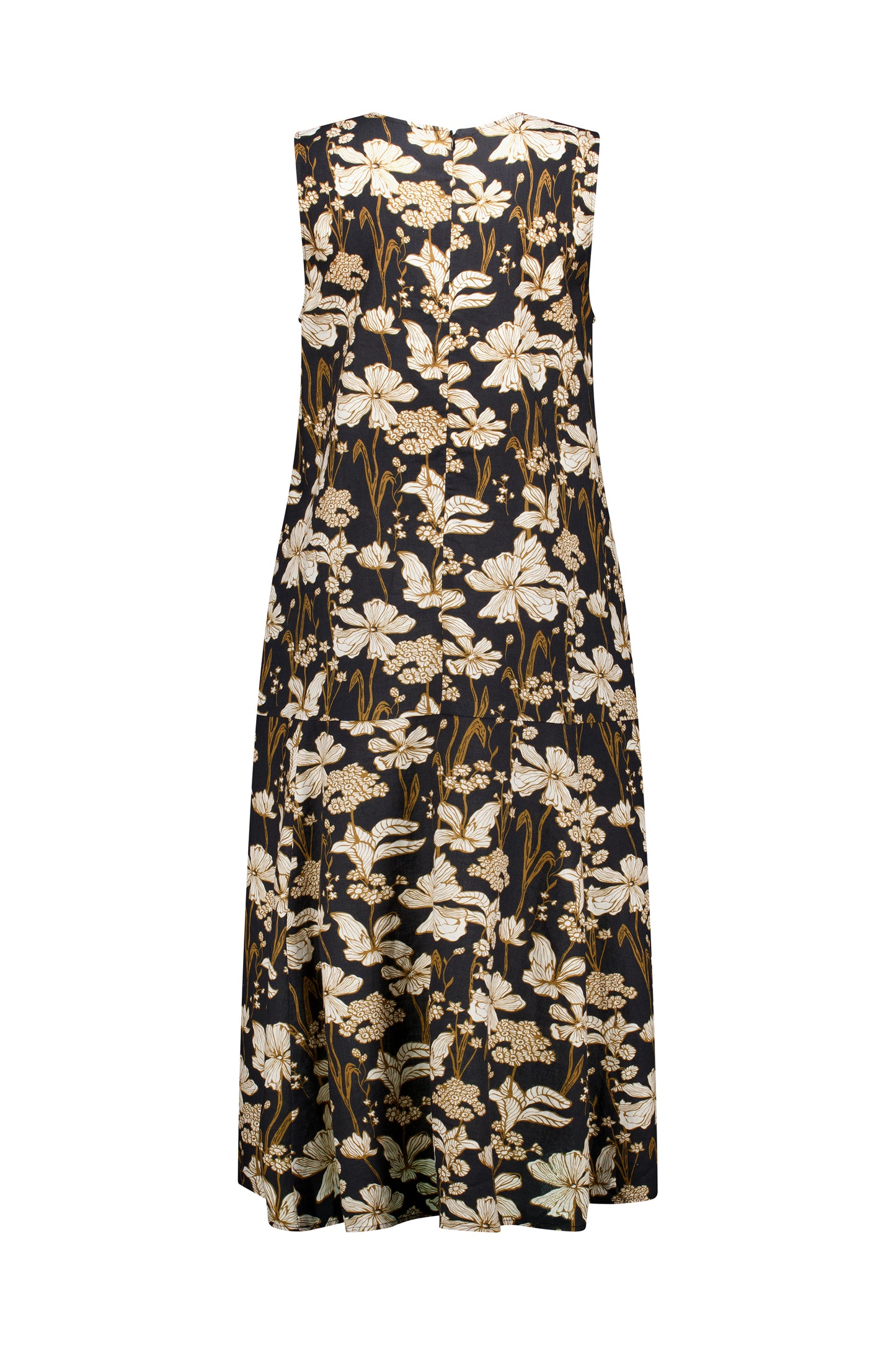 
                  
                    6102 Plain Long Sleeveless Dress with Round Neck :Roma
                  
                