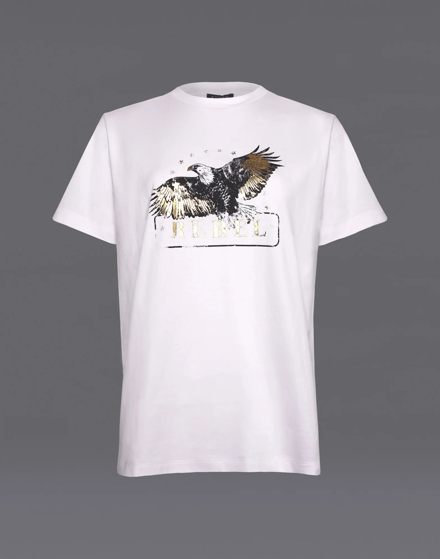 
                  
                    STORM Rebel Print Tee -White
                  
                