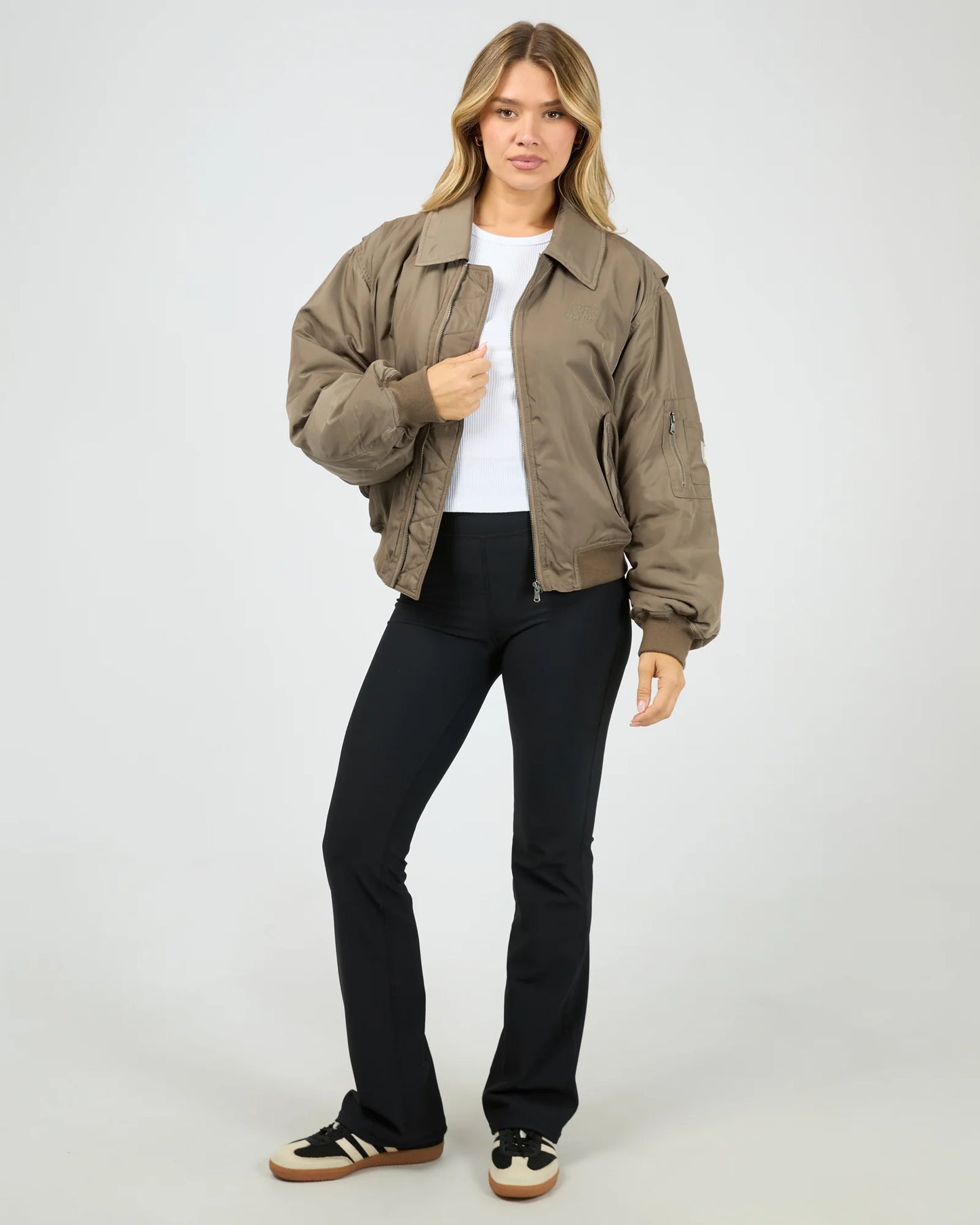 
                  
                    ALL ABOUT EVE Active Luxe Bomber Mocha-PRE ORDER DUE LATE MARCH
                  
                