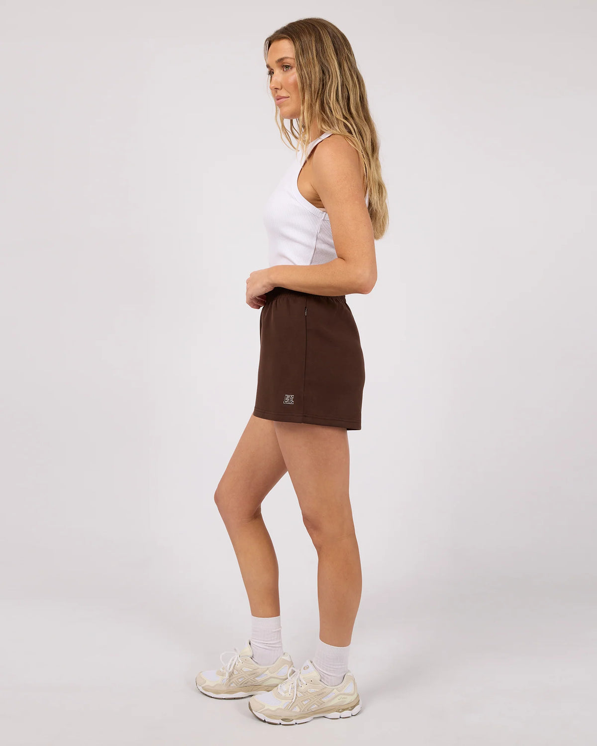 
                  
                    ALL ABOUT EVE LUXE ACTIVE TRACK SHORT- BROWN
                  
                