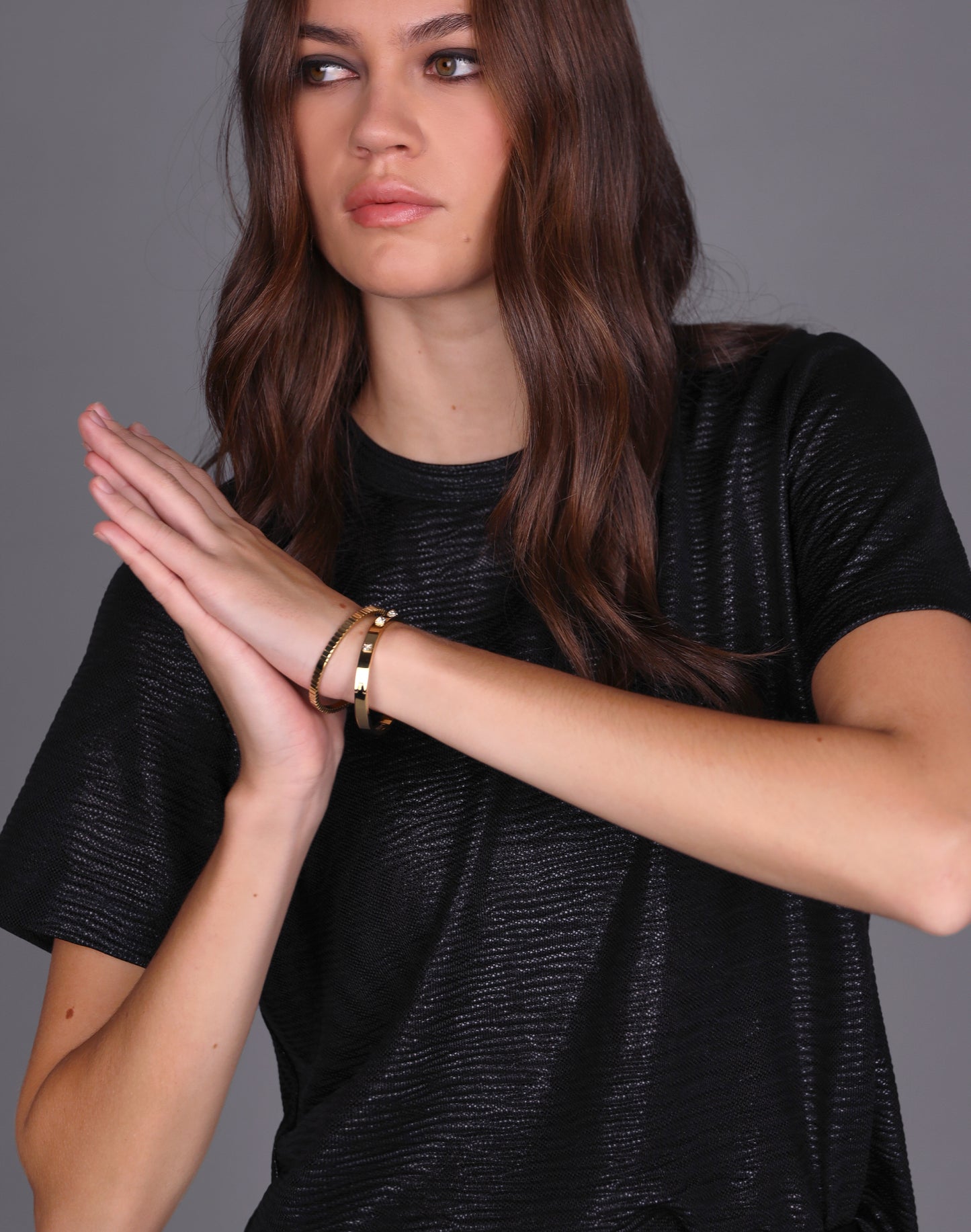 
                  
                    Metallic Icon Tee -Black
                  
                