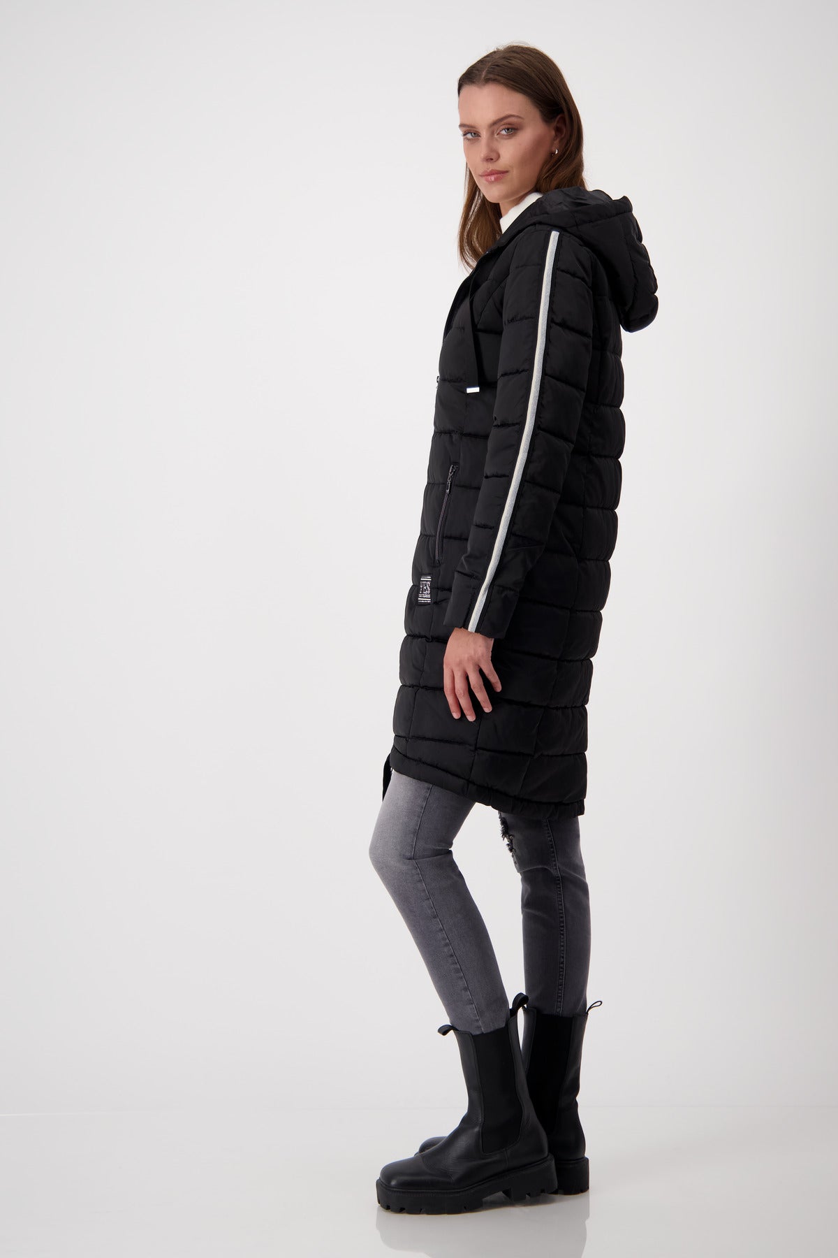 
                  
                    Monari  Black Padded 'Yes' Coat 808246
                  
                