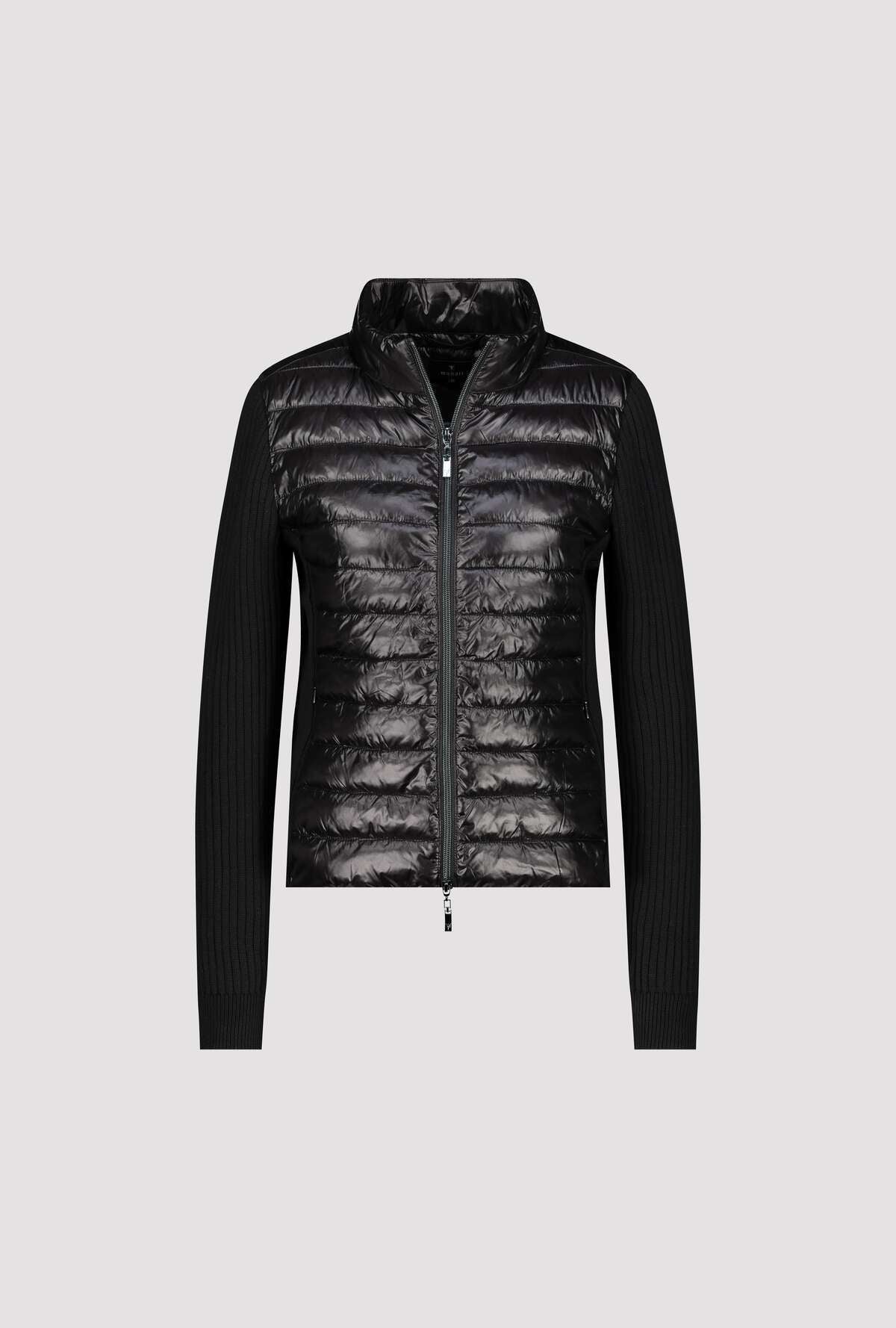 
                  
                    Monari Quilted Stand up collar Jacket Black
                  
                
