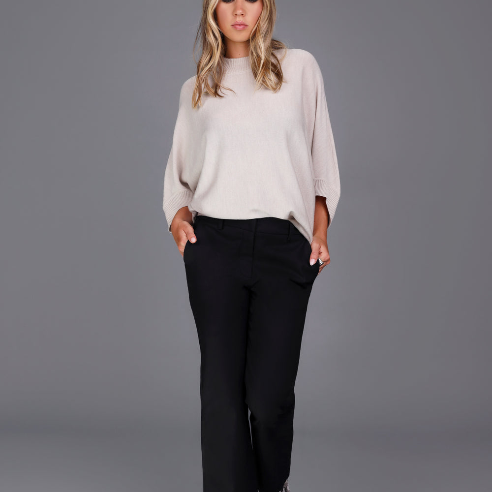
                  
                    Bowie Merino Sweater -Chalk
                  
                
