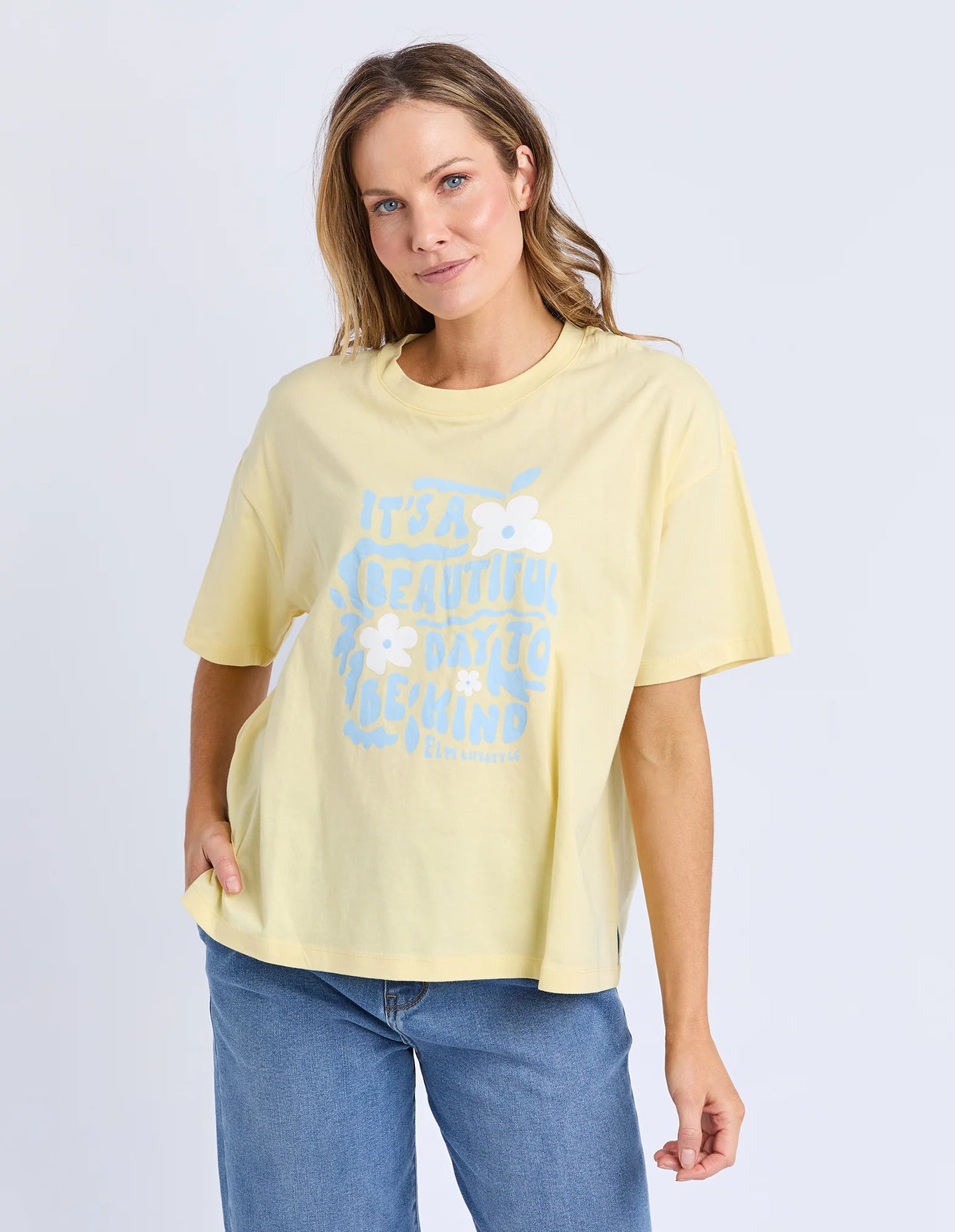 
                  
                    Beautiful Day Tee Lemon
                  
                