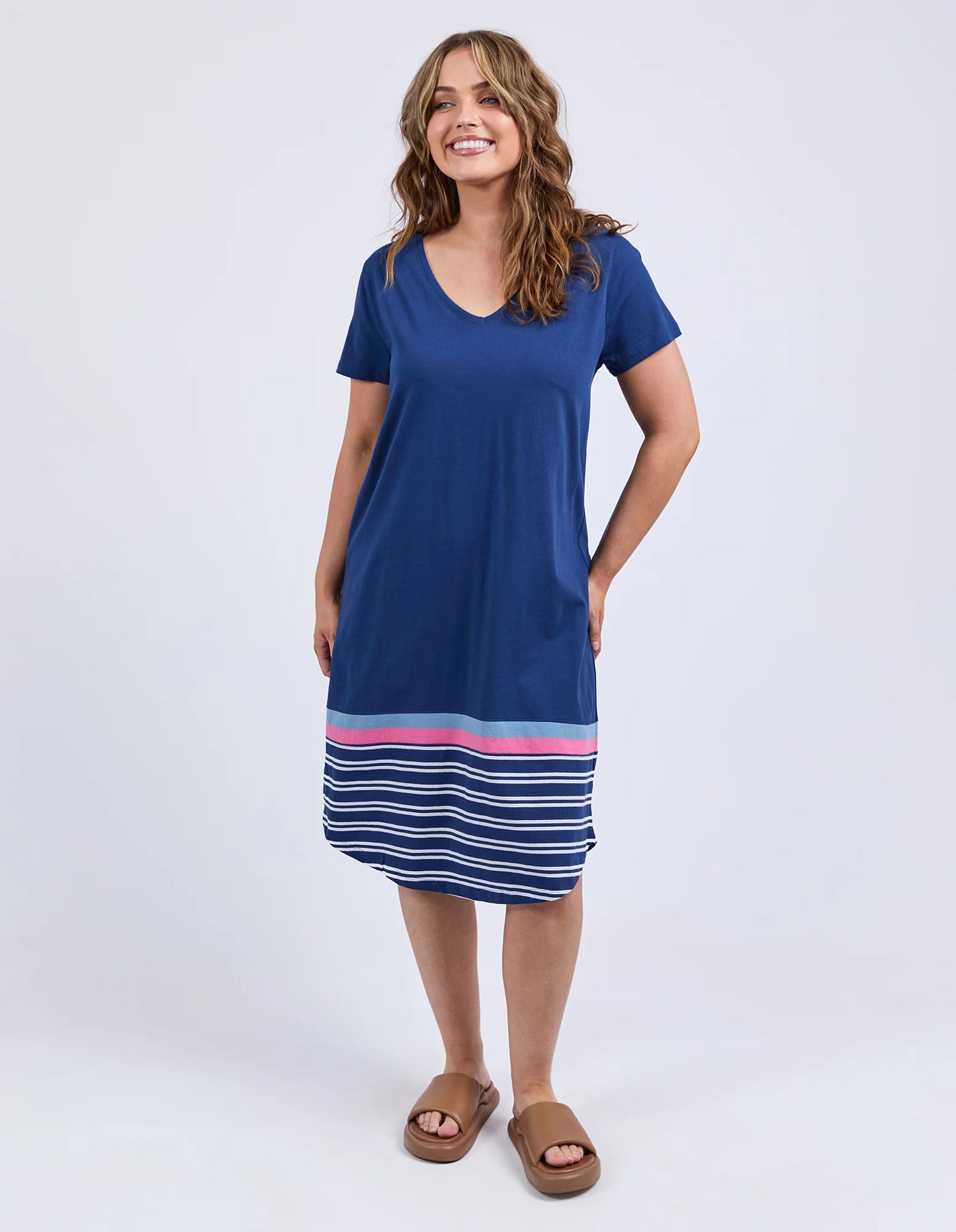 
                  
                    Sylvia Tee Dress Blue Depths
                  
                