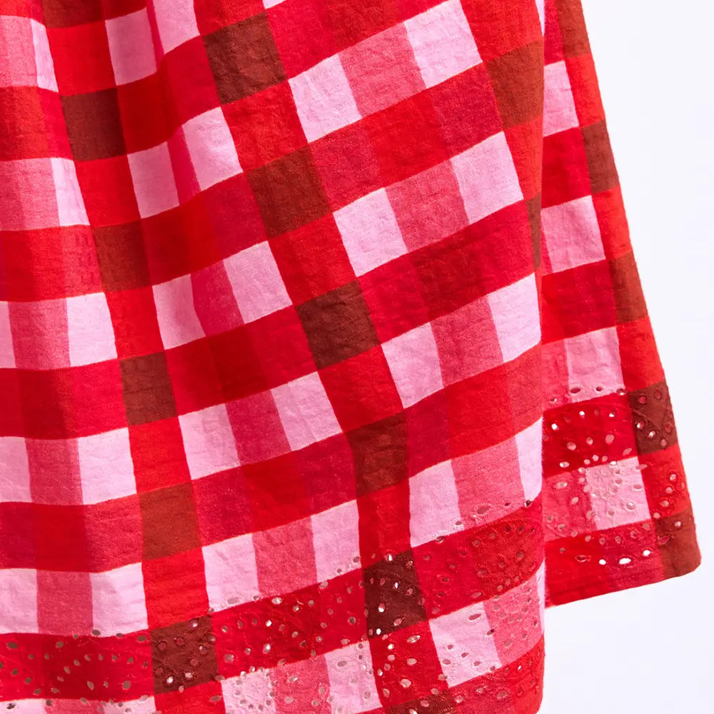 
                  
                    EDIN DRESS -POPPY CHECK
                  
                