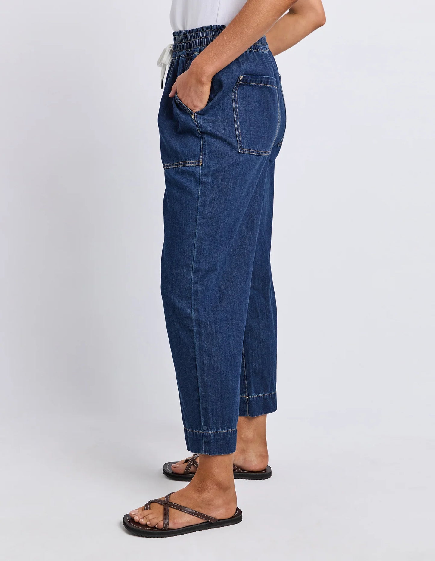 
                  
                    Greta Slim Leg Pant-Saphire-TOP SELLER
                  
                