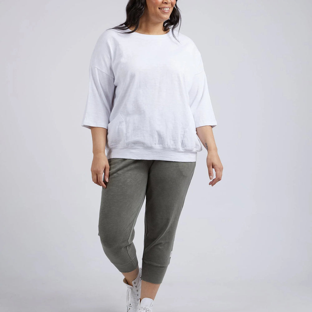 
                  
                    Mazie Sweat White
                  
                