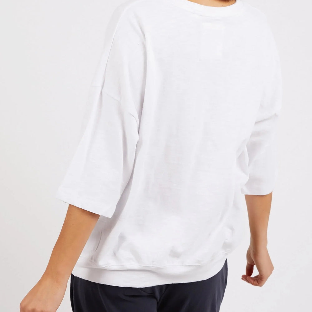 
                  
                    Mazie Sweat White
                  
                