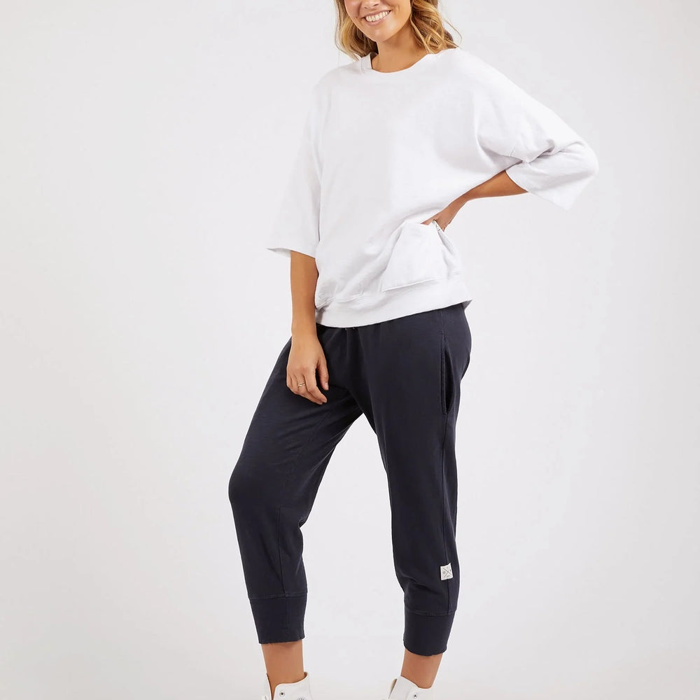 
                  
                    Mazie Sweat White
                  
                