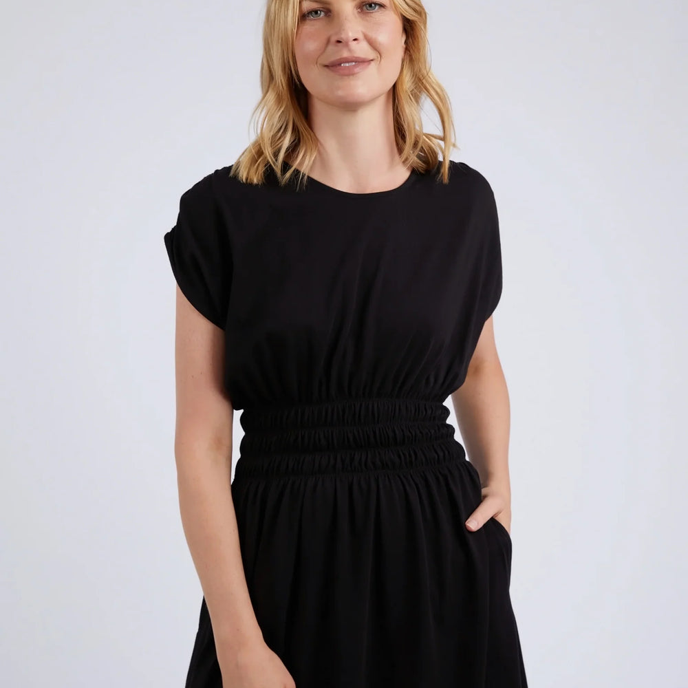 
                  
                    Nelle Midi Dress Black
                  
                