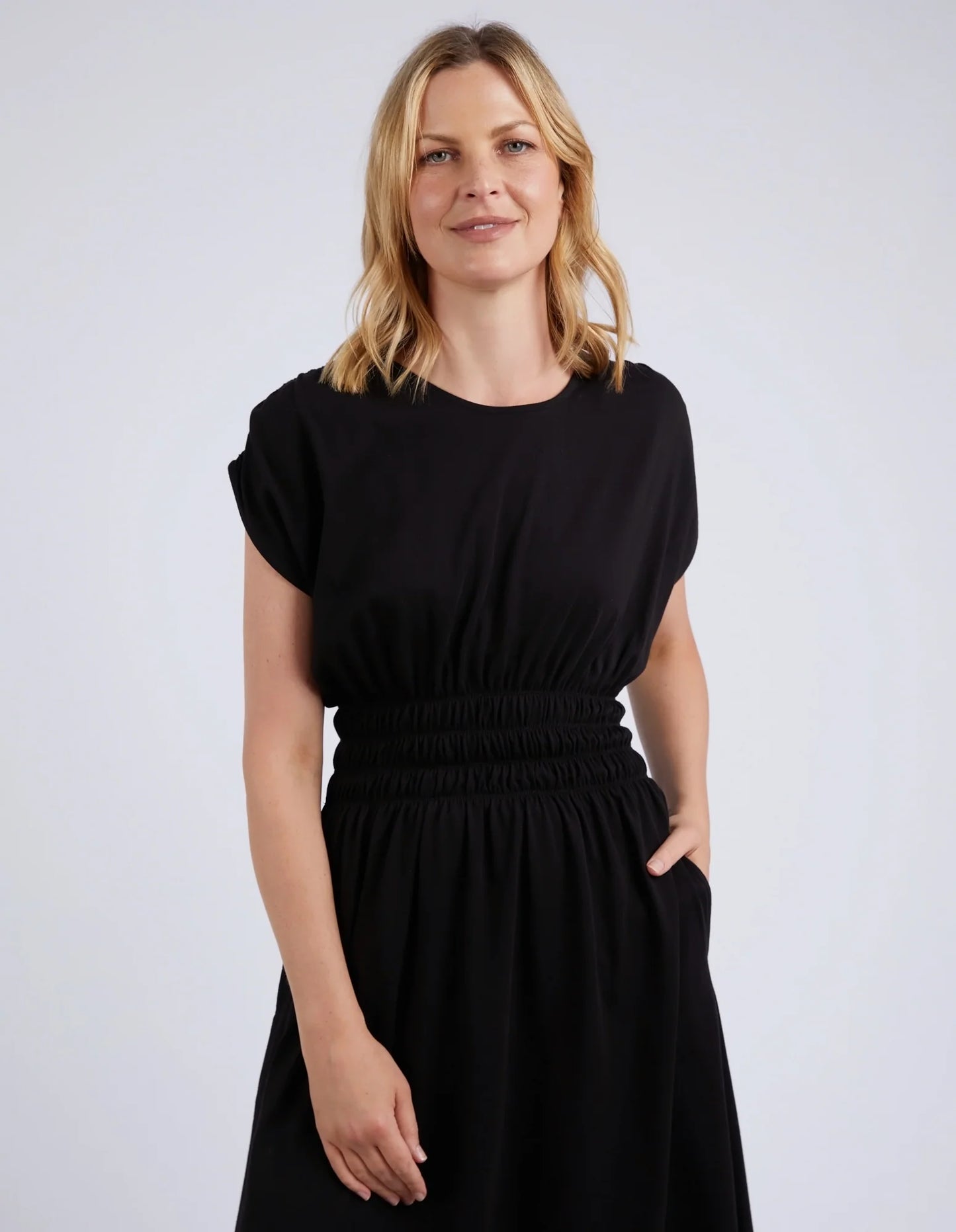 
                  
                    Nelle Midi Dress Black
                  
                