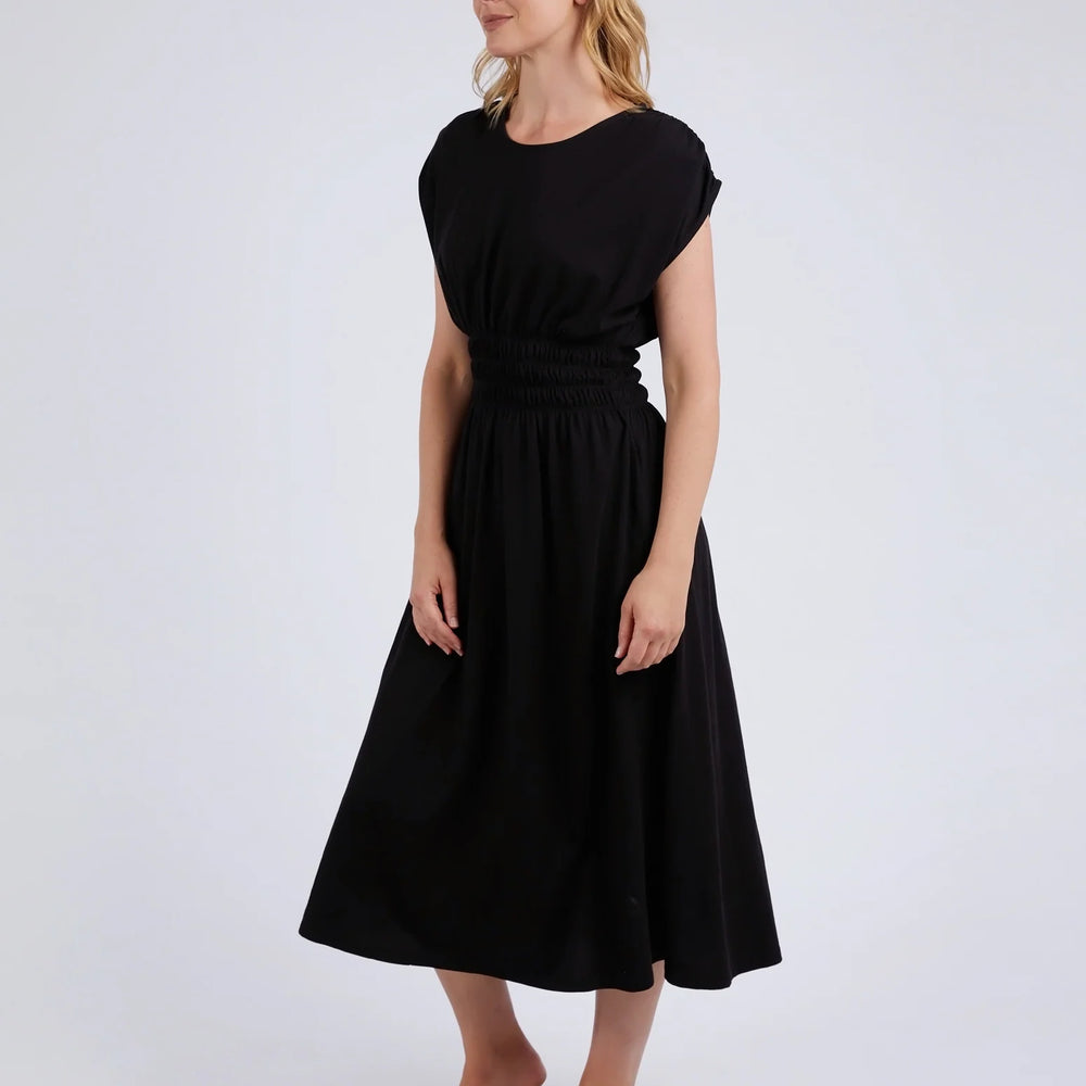 
                  
                    Nelle Midi Dress Black
                  
                