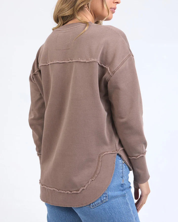 
                  
                    Simplified Crew -Chocolate Brown
                  
                