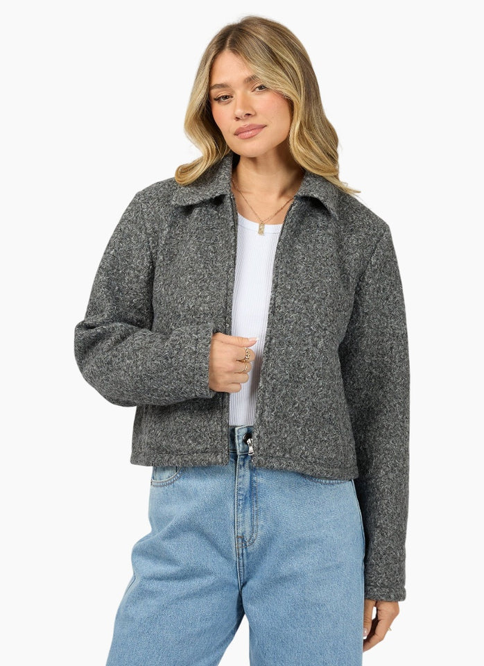 
                  
                    ALL ABOUT EVE ARIANA JACKET-grey marle
                  
                
