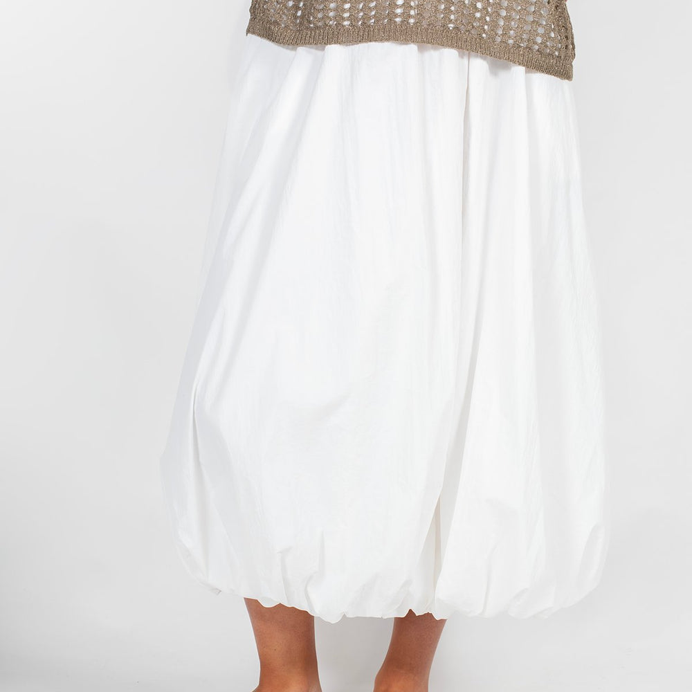 
                  
                    Bubble Skirt | White
                  
                