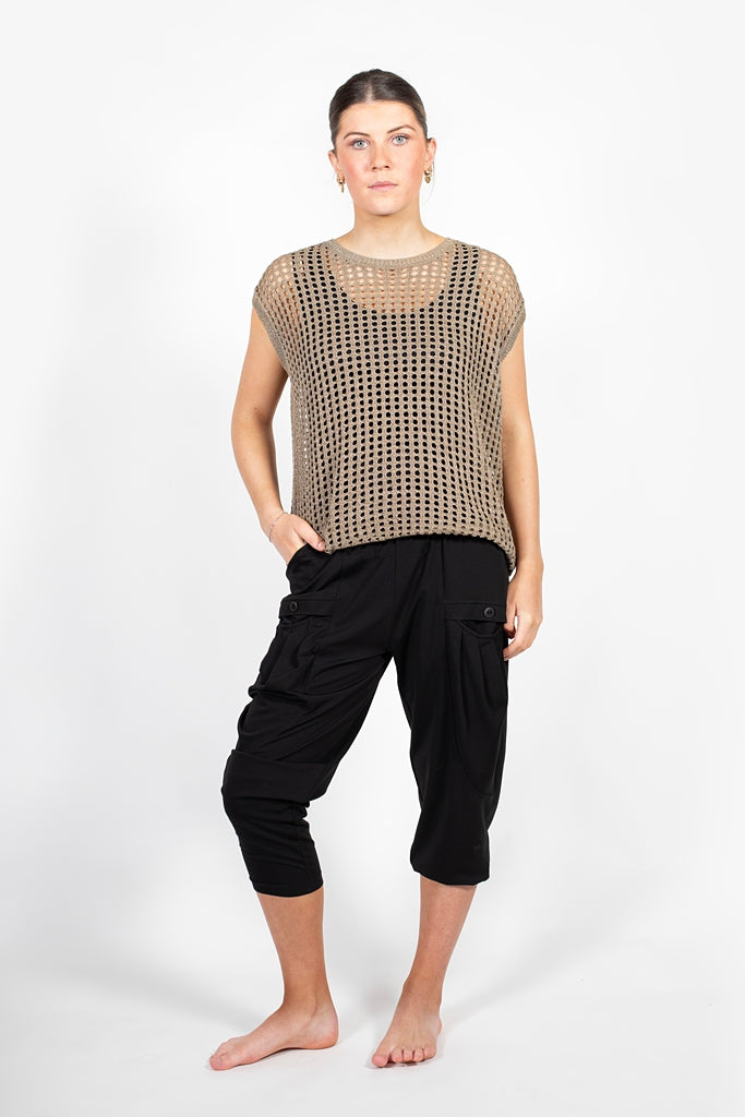 
                  
                    Chelsea Vest | Moss Gold
                  
                