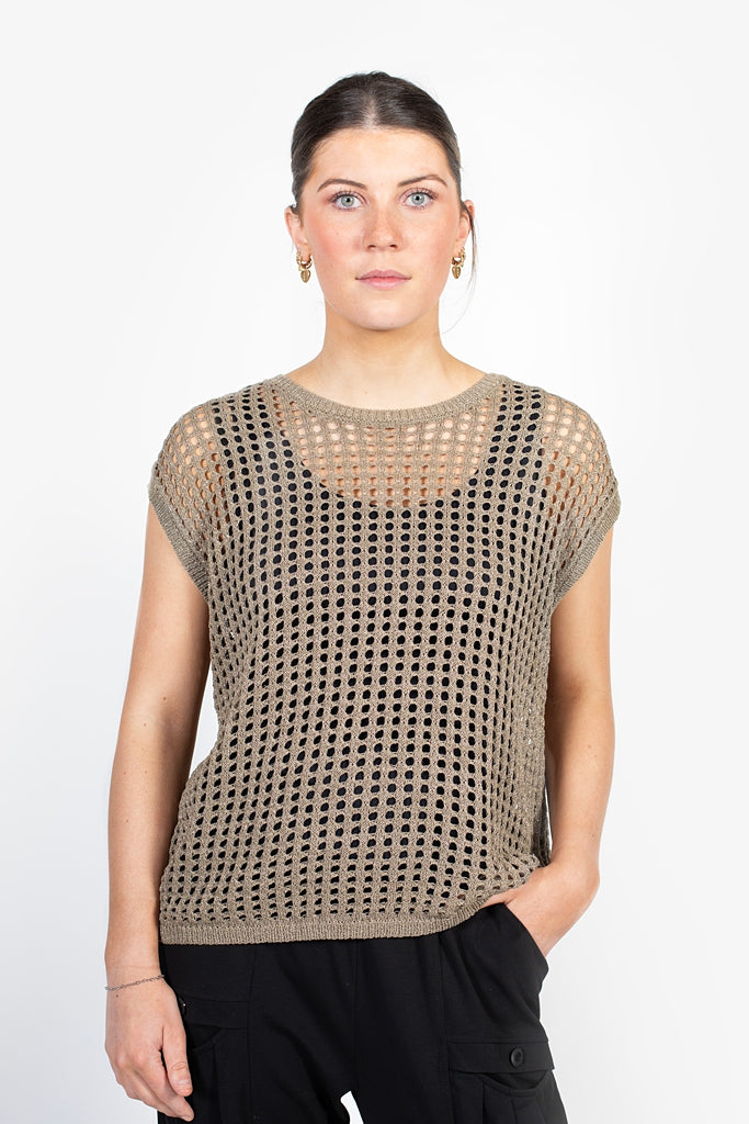 
                  
                    Chelsea Vest | Moss Gold
                  
                