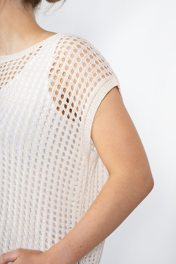 
                  
                    Chelsea Vest | Vanilla Gold
                  
                