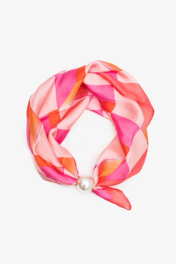 
                  
                    Pearl Fasten Neck Tie | Sorbet
                  
                