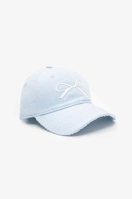 Antler Bow Cap -Periwinkle