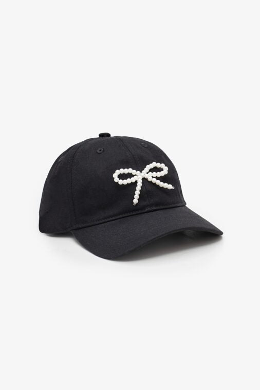 Antler Bow Cap -Black pearl