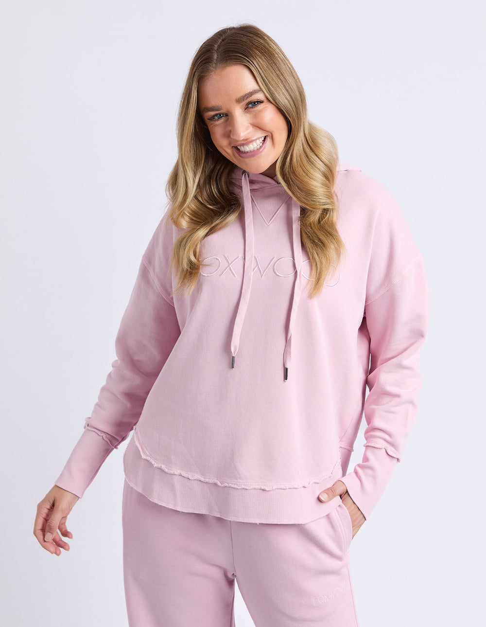 Simplified Hoodie -Pink