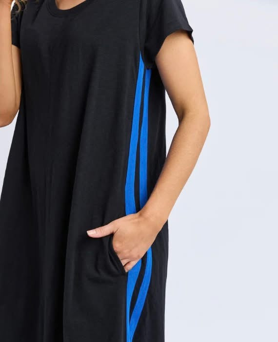 
                  
                    Recovery Dress - Black/Blue
                  
                