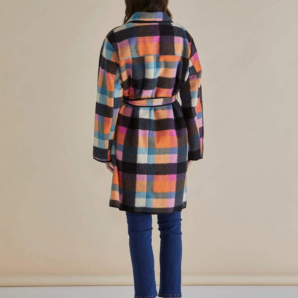 
                  
                    Ellie Coat - Rainbow Check
                  
                