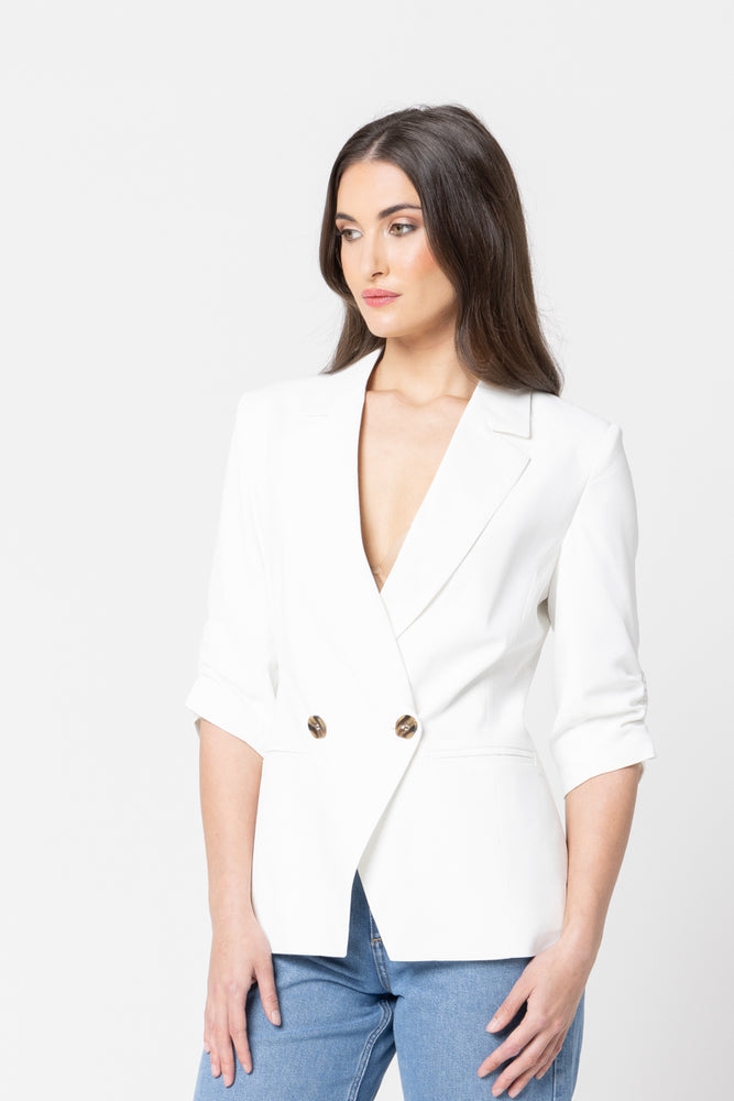 
                  
                    OCCASION BLAZER-WHITE
                  
                