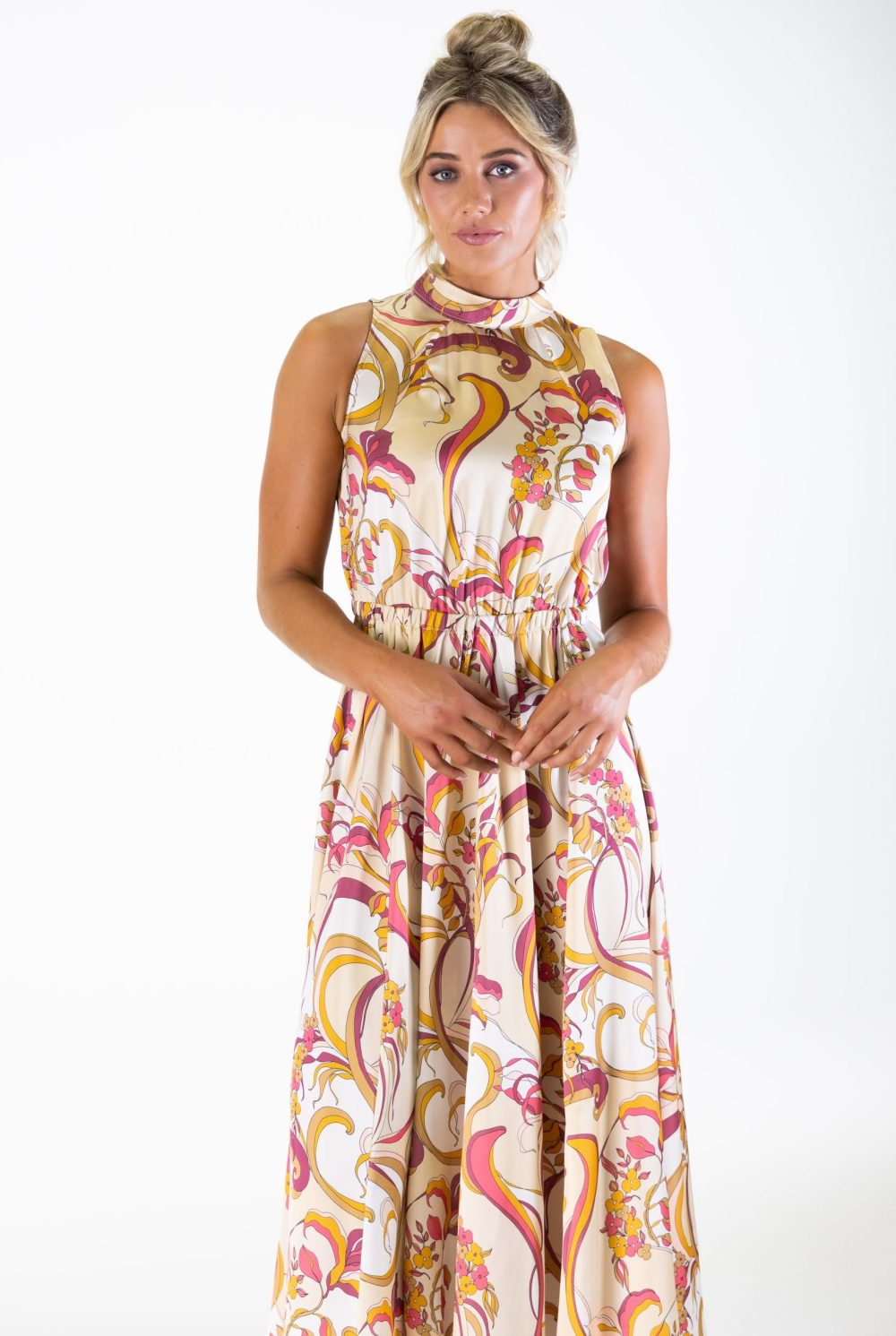 
                  
                    Rome Panelled Midaxi Dress
                  
                