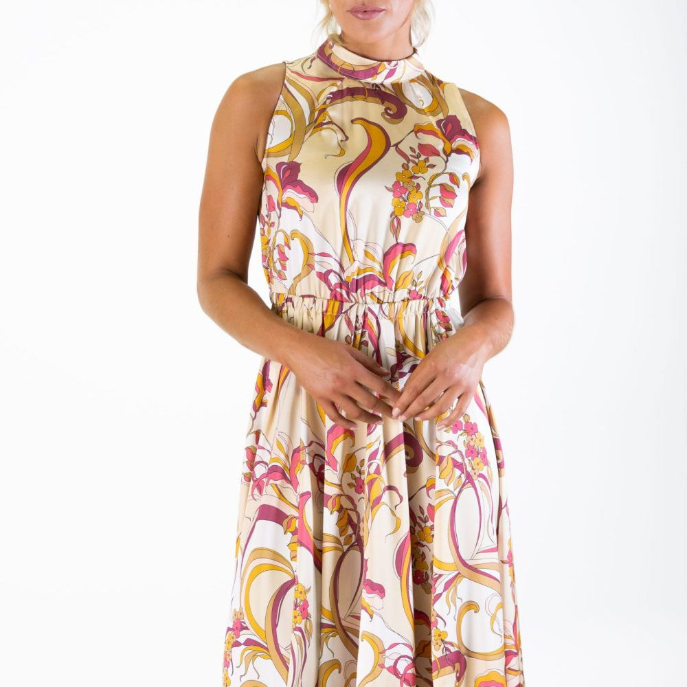 
                  
                    Rome Panelled Midaxi Dress
                  
                