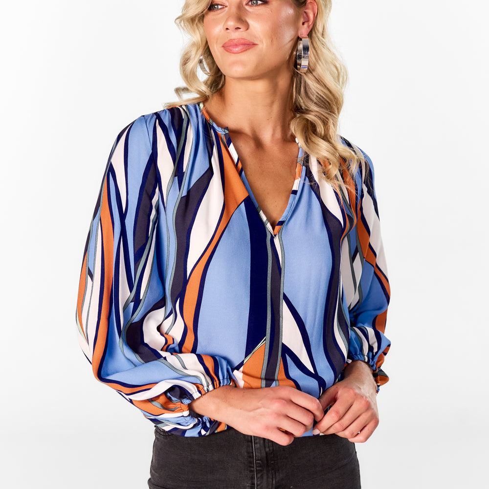 
                  
                    Venice Balloon Sleeve Top
                  
                