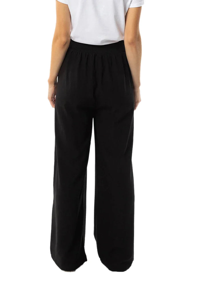 
                  
                    ESSENTIAL WIDE LEG PANT -BLACK
                  
                