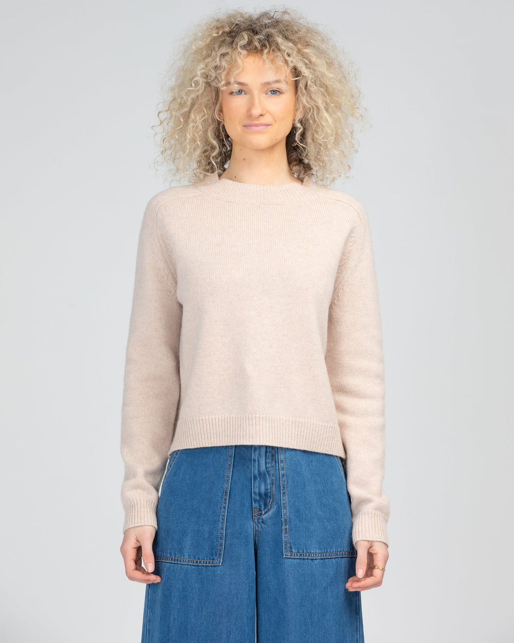 District Jumper -Oyster
