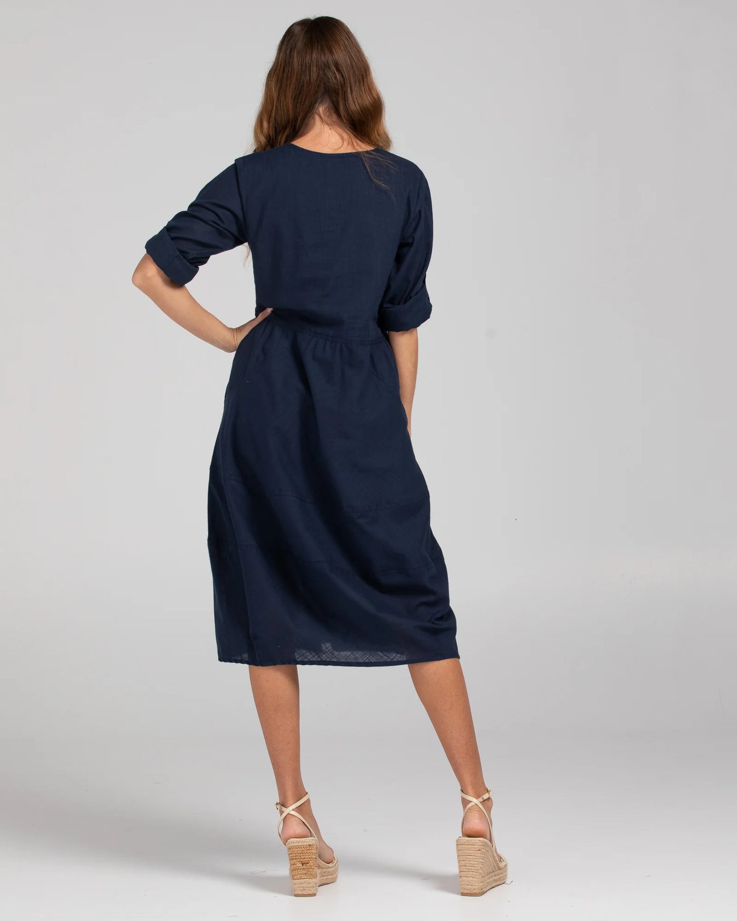 
                  
                    Guru Dress - Navy
                  
                