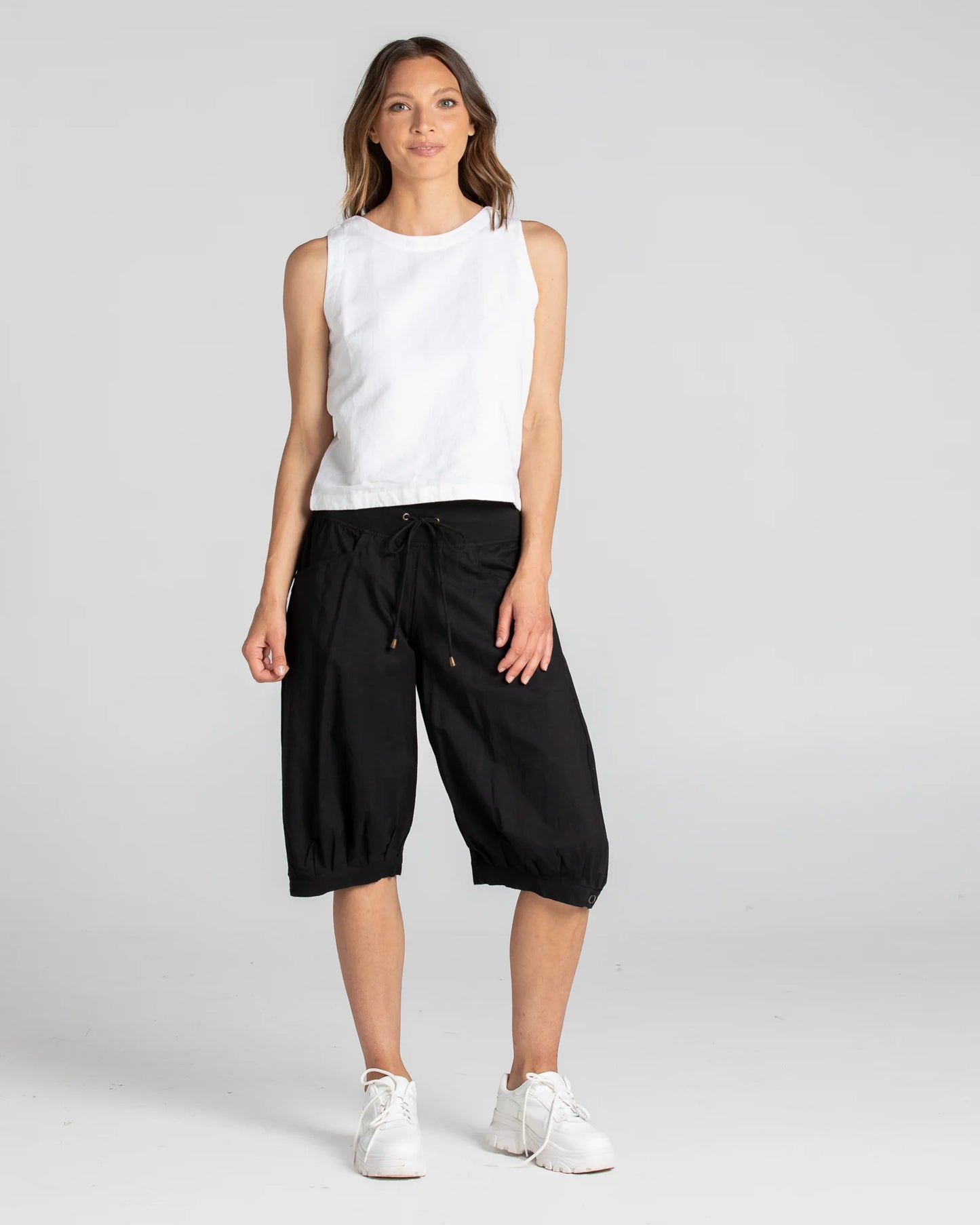 
                  
                    Rose Linen Top White
                  
                