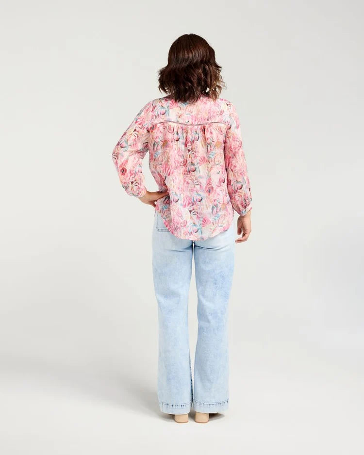 
                  
                    ZAFINA WILLA BLOUSE-FLORAL HAZE
                  
                