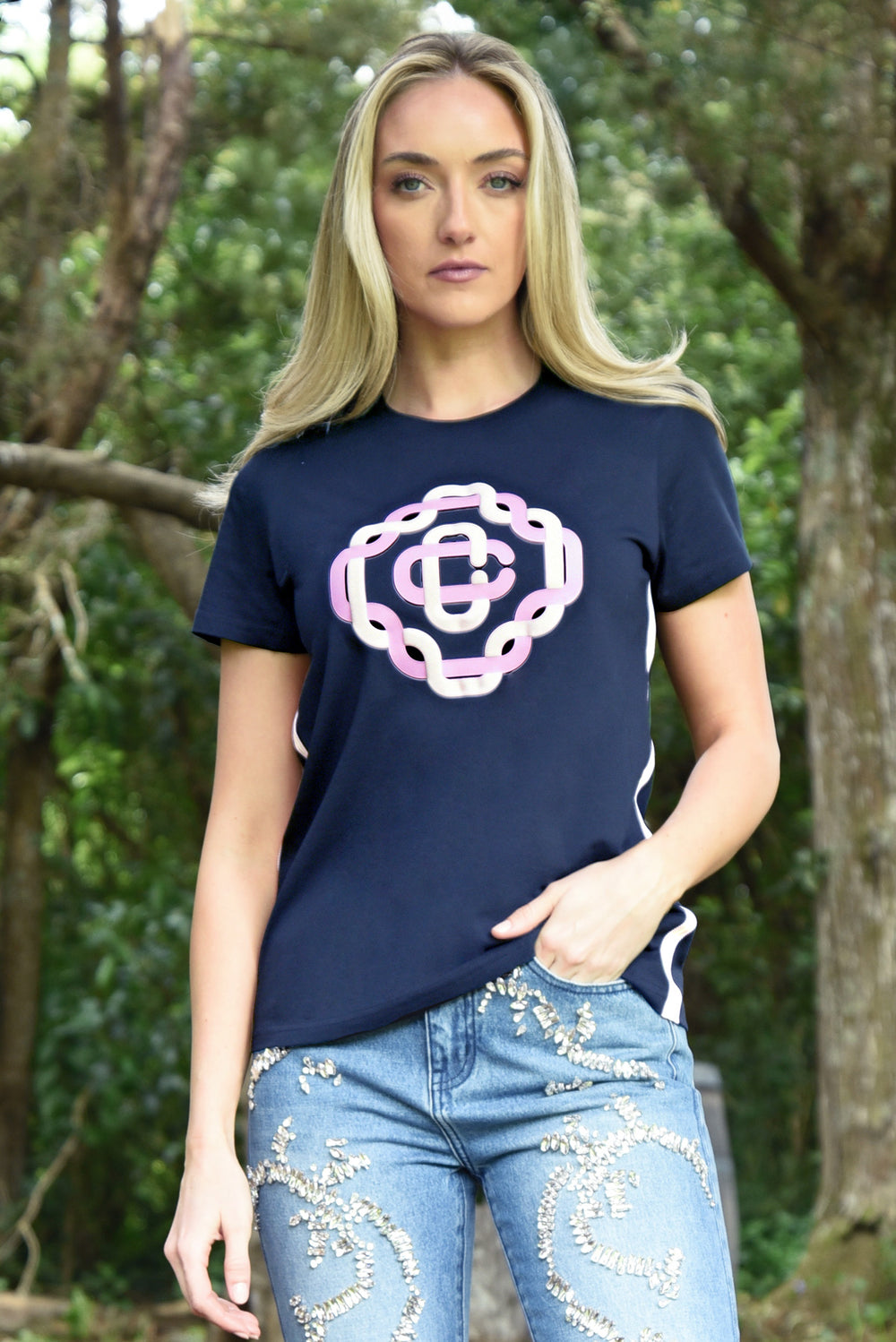MUST C T-Shirt I'LL TEE BACK-Navy -Pre Order Due Mid May