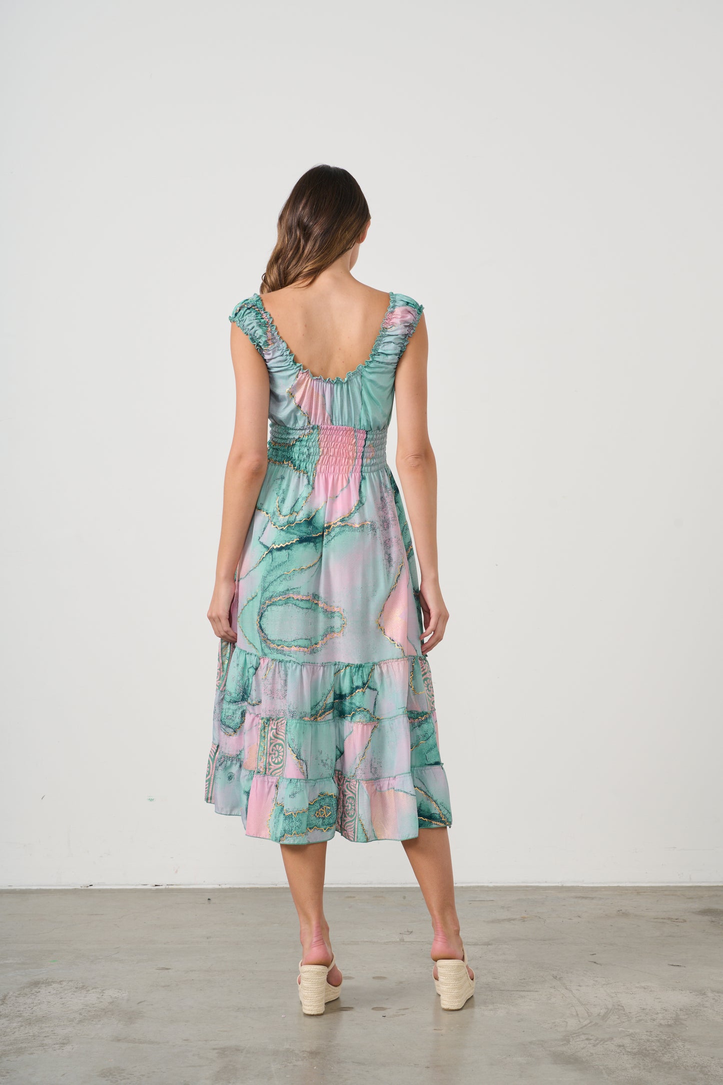 
                  
                    CZ1076 DRESS-MARBLE PRINT
                  
                