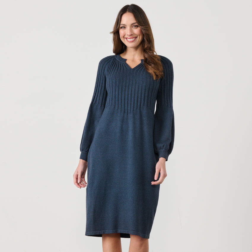 
                  
                    CZ960 Knit Dress -SLATE
                  
                