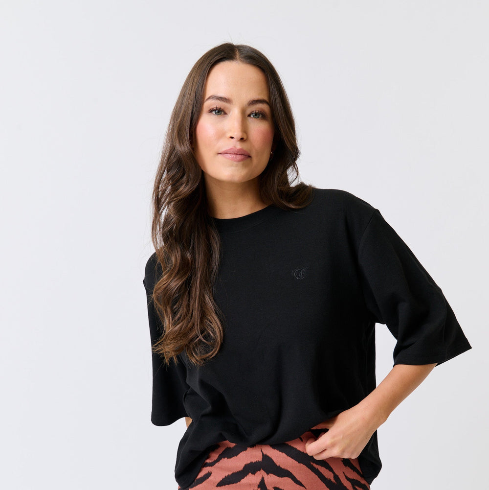 Cartel & Willow | Solana Tee-Black