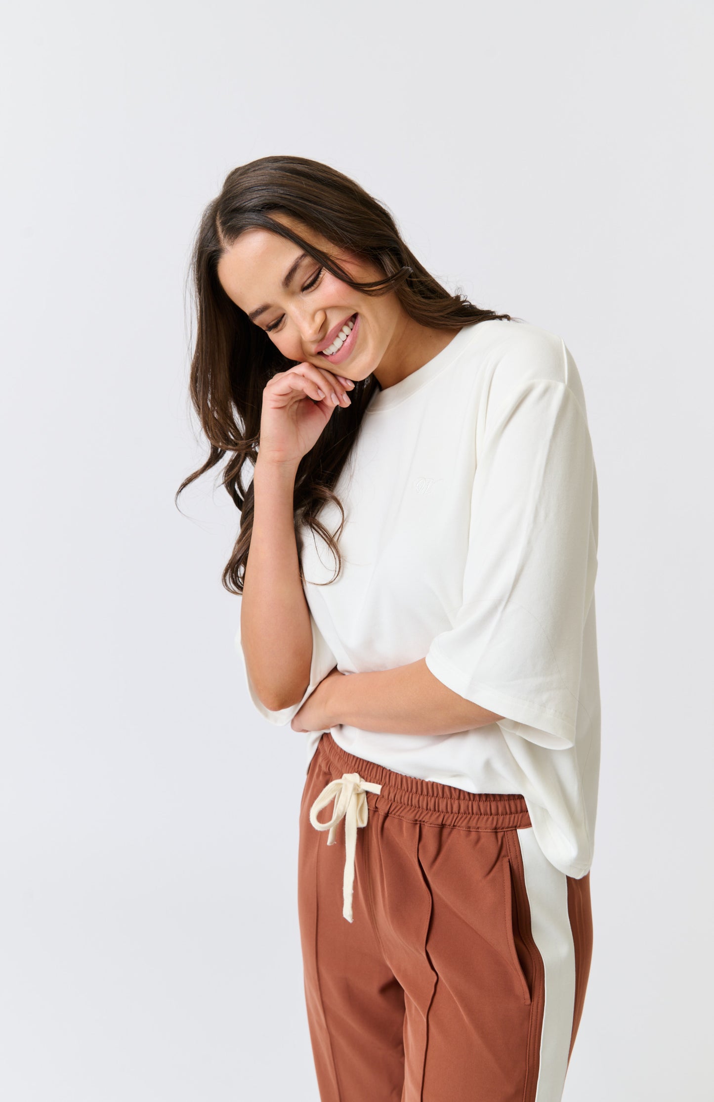 
                  
                    Cartel & Willow | Solana Tee-White
                  
                