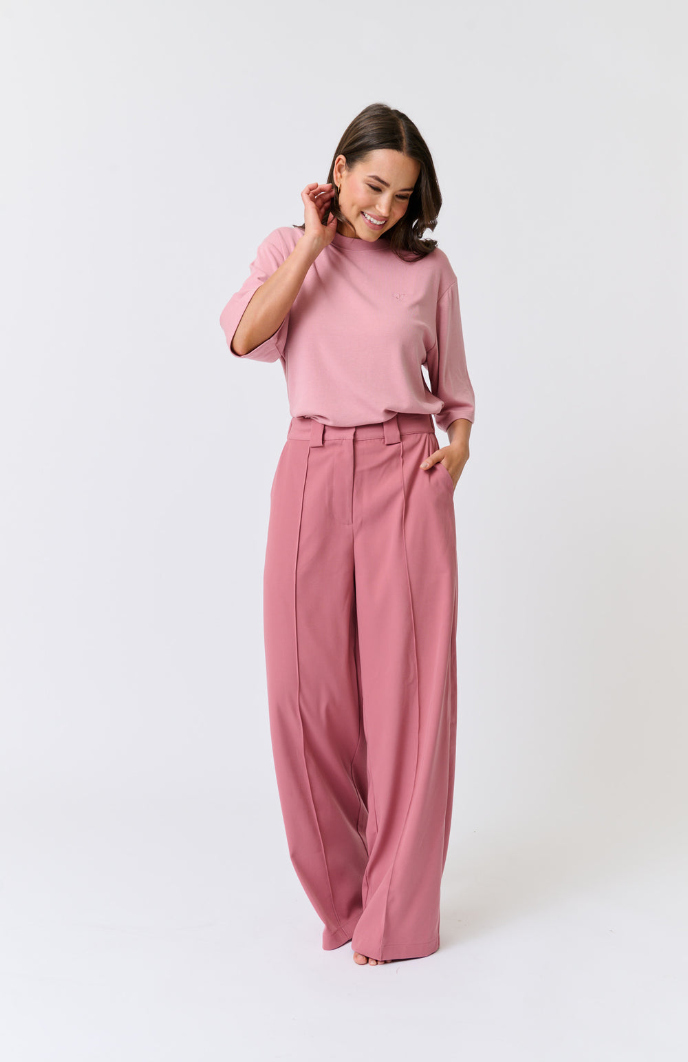 Cartel & Willow | Willa Pant-Dusty Pink