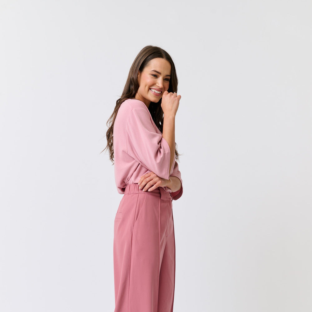 
                  
                    Cartel & Willow | Solana Tee-Dusty Pink
                  
                