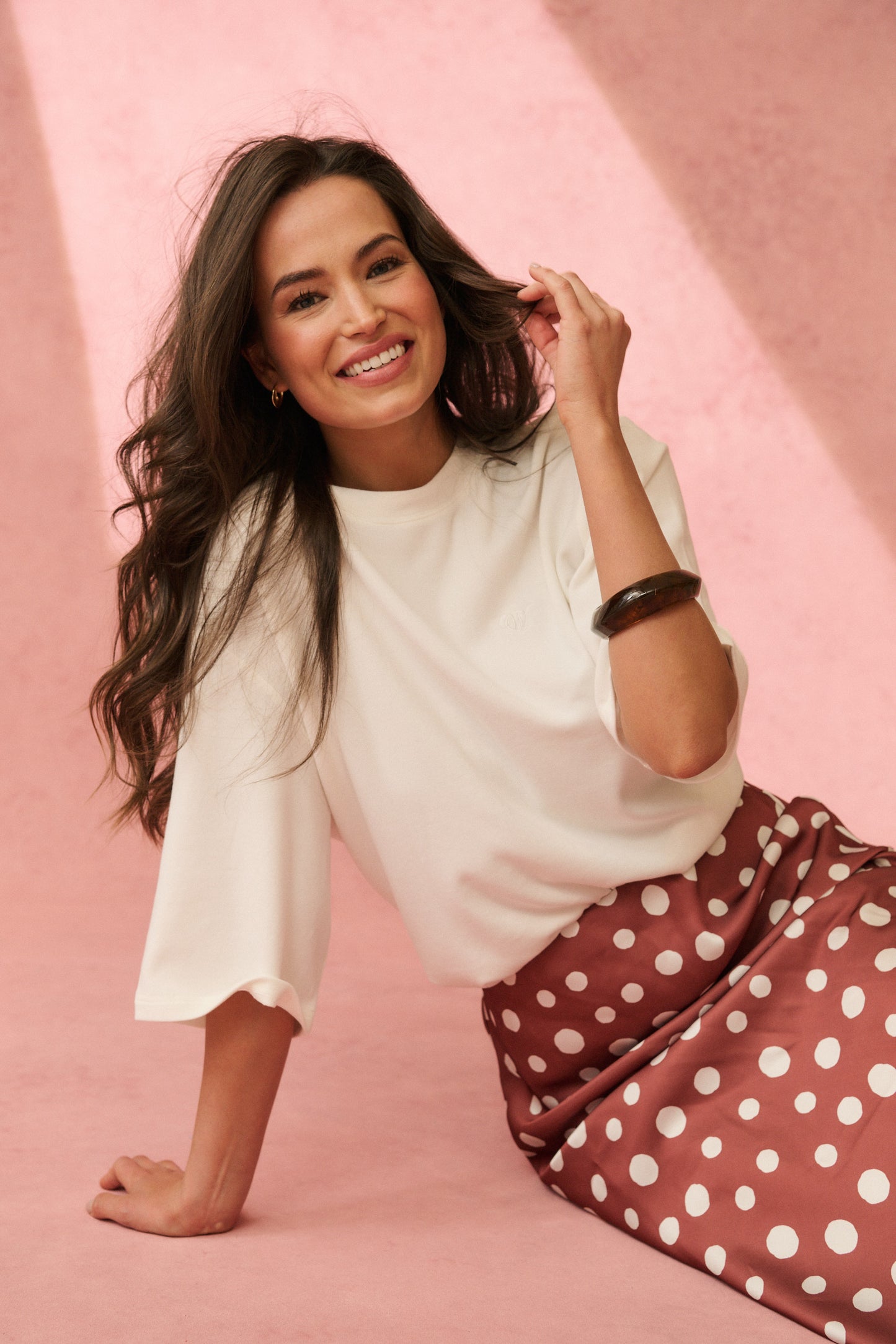 
                  
                    Cartel & Willow | Solana Tee-White
                  
                