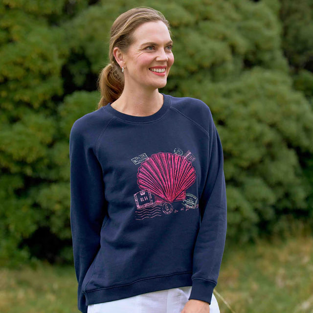 HENDERSON CREW-printed-navy